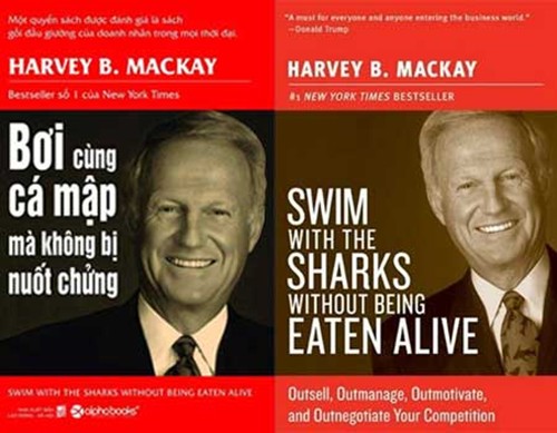 Review sách “Bơi cùng cá mập mà không bị nuốt chửng” - Harvey B.Mackay